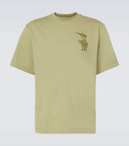 Flagpole Knight cotton T-shirt - Burberry - Modalova