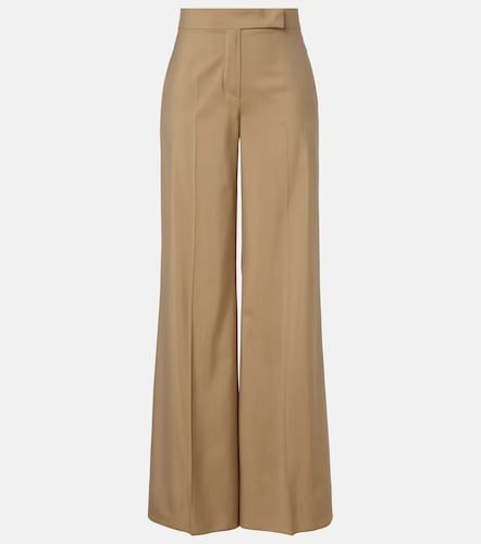 Pantalones anchos Bronte de lana y seda - Max Mara - Modalova