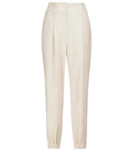 Corduroy carrot pants - Brunello Cucinelli - Modalova