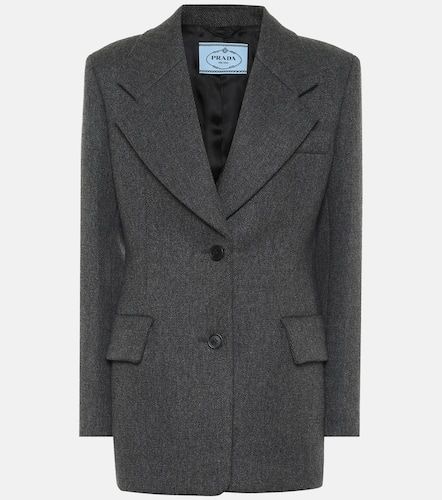 Prada Blazer aus Schurwolle - Prada - Modalova