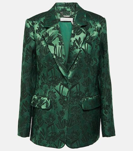 Chloé Blazer in jacquard di seta e lana - Chloe - Modalova