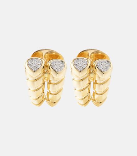 Trisolina 18kt earrings with diamonds - Marina B - Modalova
