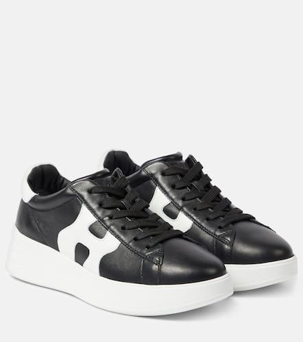 Plateau-Sneakers Rebel aus Leder - Hogan - Modalova