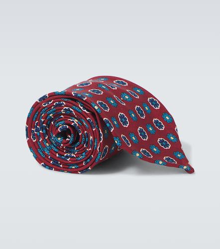 Rubinacci Printed silk tie - Rubinacci - Modalova