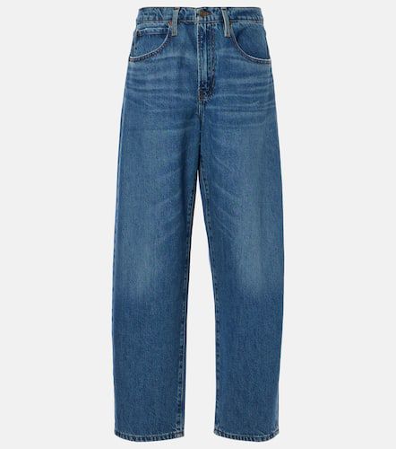 Frame Mid-Rise Barrel Jeans - Frame - Modalova