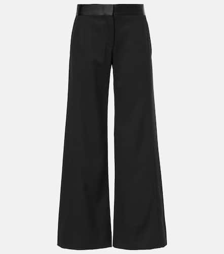 Pantaloni a gamba larga Side Panel - Victoria Beckham - Modalova