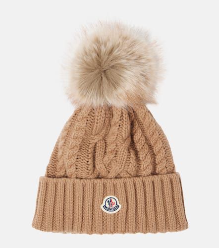 Gorro de mezcla de lana y cachemir - Moncler - Modalova