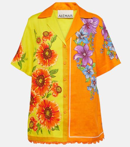 Alémais Camisa Jude de lino estampada - Alemais - Modalova