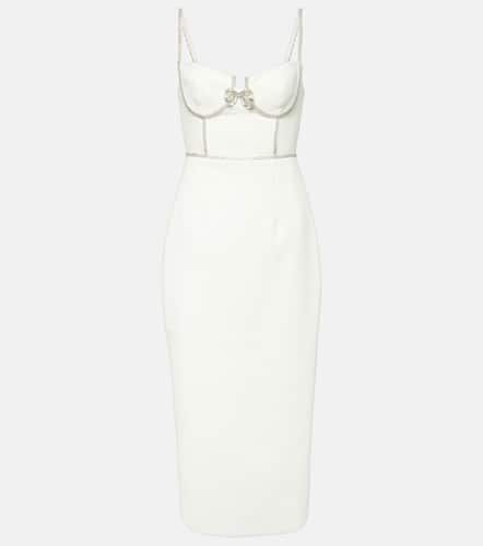 Embellished crêpe bustier dress - Self-Portrait - Modalova