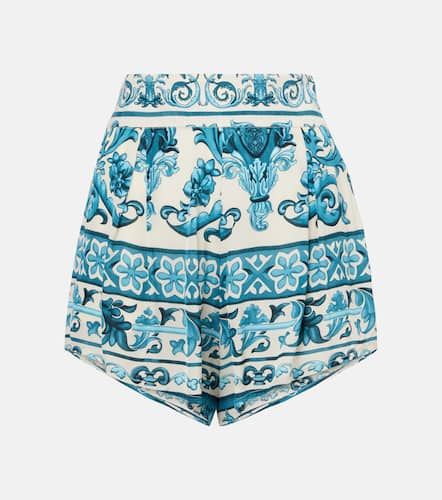 Bedruckte High-Rise Shorts - Adriana Degreas - Modalova