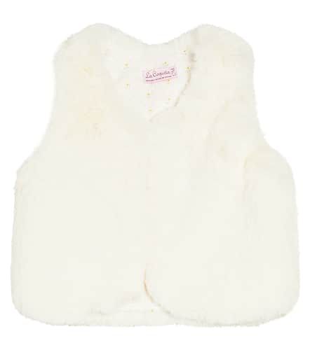 Baby - Gilet Eva in pelliccia sintetica - La Coqueta - Modalova