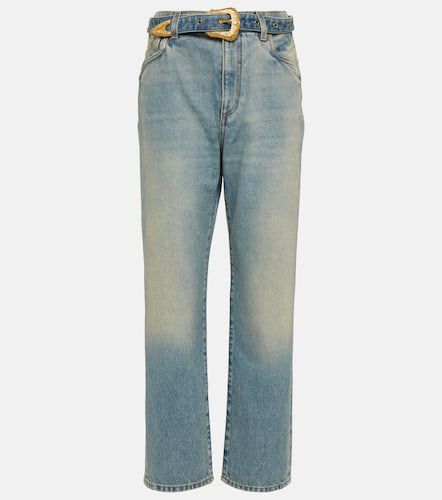 Balmain Belted straight jeans - Balmain - Modalova
