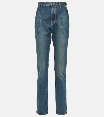 Alaïa Jeans slim de tiro alto - Alaia - Modalova