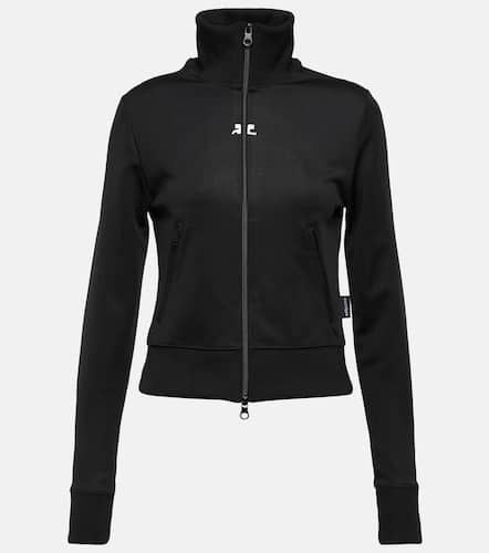 Courrèges Chaqueta deportiva de jersey con logo - Courreges - Modalova