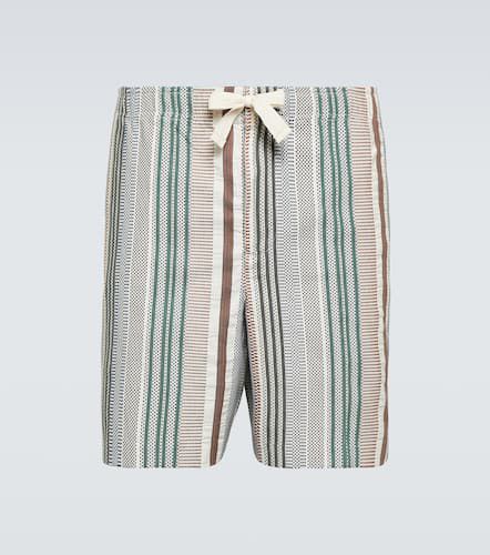 Alex striped cotton shorts - Orlebar Brown - Modalova