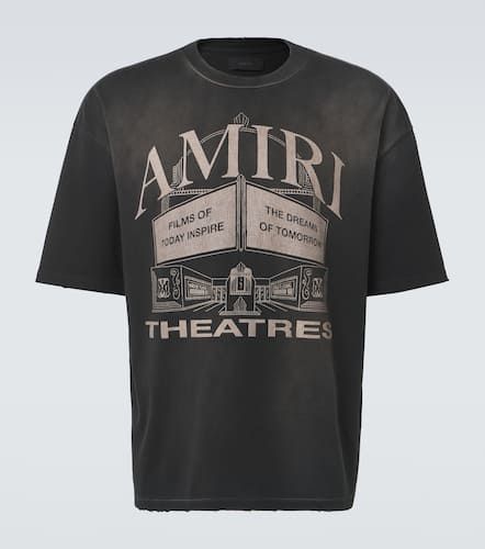 Camiseta Theaters de algodón estampada - Amiri - Modalova