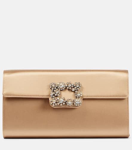 Clutch Efflorescence in raso - Roger Vivier - Modalova