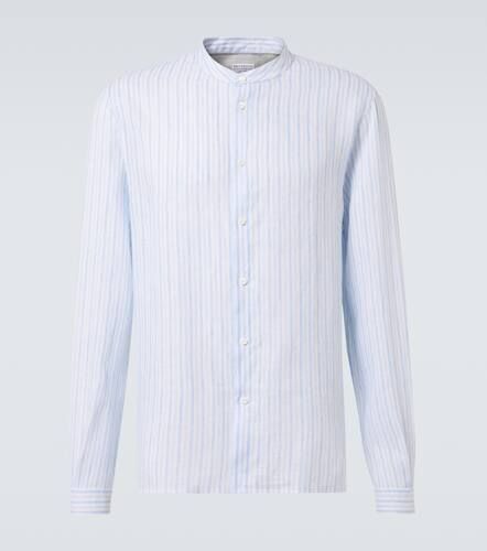 Striped linen shirt - Brunello Cucinelli - Modalova