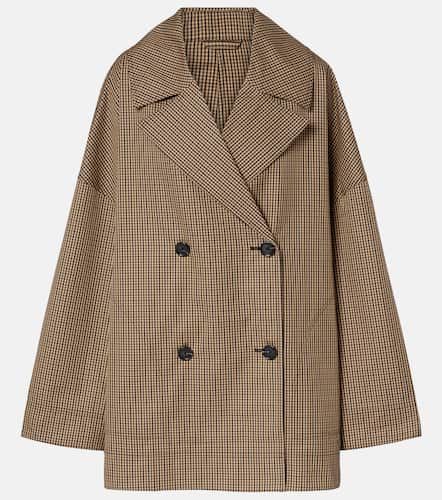 Toteme Blazer en coton à carreaux - Toteme - Modalova