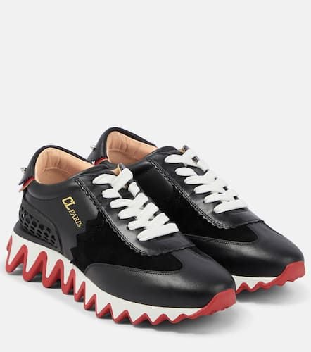 Loubishark leather sneakers - Christian Louboutin - Modalova