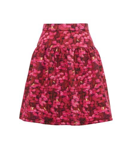 Minifalda Gubbio de punto fino floral - Max Mara - Modalova