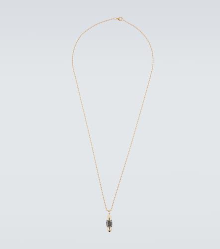Collar Majesty Bullet en oro de 9 ct con diamantes - Rainbow K - Modalova
