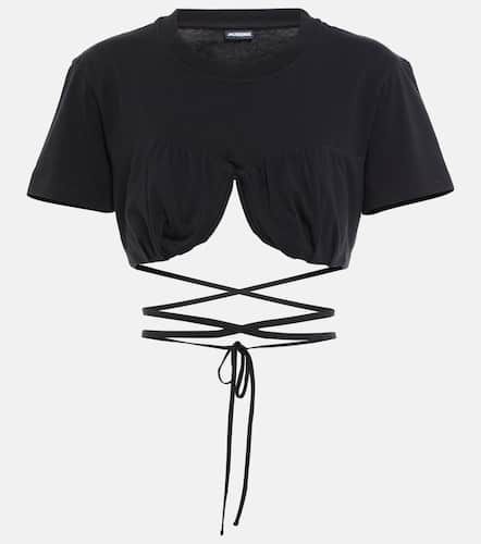 Top cropped Baci in cotone - Jacquemus - Modalova