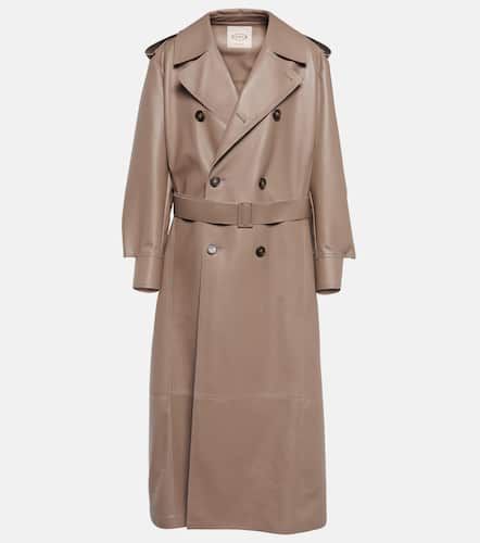 Tod's Leather trench coat - Tod's - Modalova