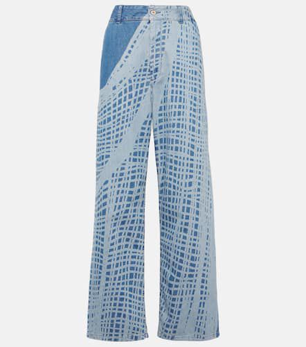 Paula's Ibiza printed wide-leg jeans - Loewe - Modalova