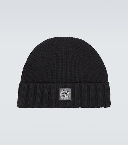 Compass virgin wool beanie - Stone Island - Modalova