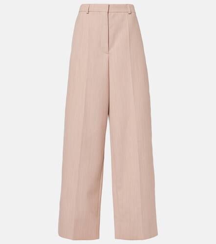 Weite Low-Rise-Hose aus Wolle - Stella McCartney - Modalova