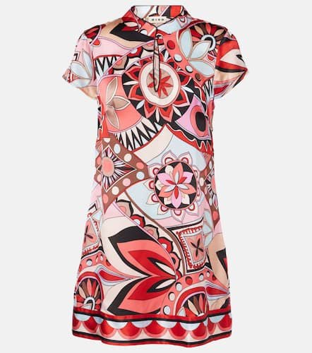 Rixo Printed silk minidress - Rixo - Modalova