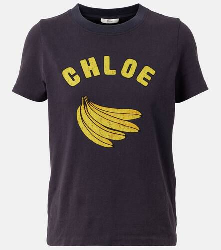 ChloÃ© Logo cotton jersey T-shirt - Chloe - Modalova