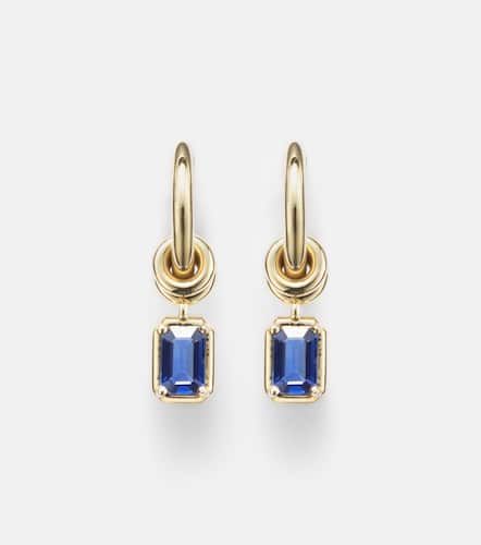 Ohrringe Zahra aus 18kt Gelbgold mit Saphiren - Spinelli Kilcollin - Modalova