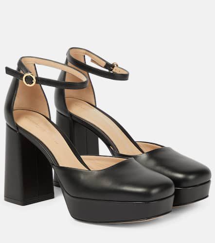 Plateau-Pumps Basette aus Leder - Gianvito Rossi - Modalova