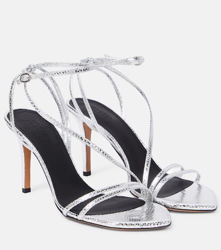 Axee metallic leather sandals - Isabel Marant - Modalova