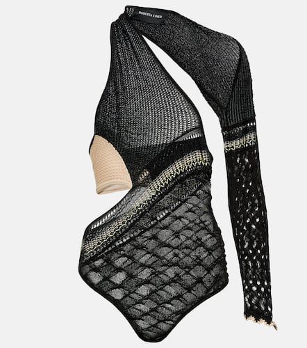 Dina asymmetric knit bodysuit - Roberta Einer - Modalova