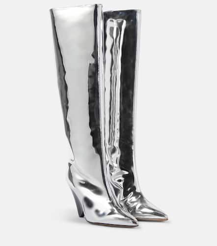 Lakita mirrored knee-high boots - Isabel Marant - Modalova