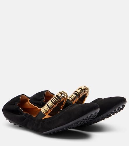 Bailarinas Mary Jane Dee de ante - Tod's - Modalova
