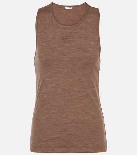 Loewe Anagram wool-blend tank top - Loewe - Modalova