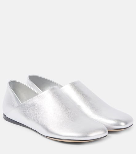 Slippers Toy aus Metallic-Leder - Loewe - Modalova