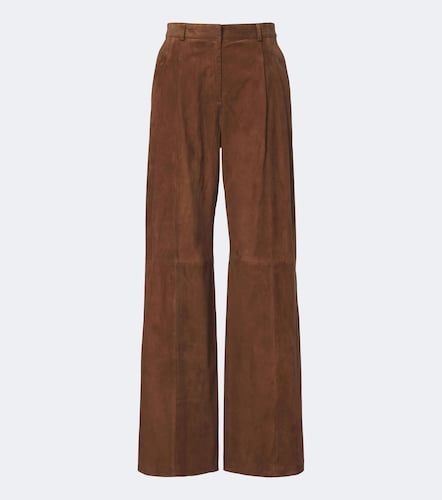 Pantaloni Dena in suede a gamba larga - Arma - Modalova