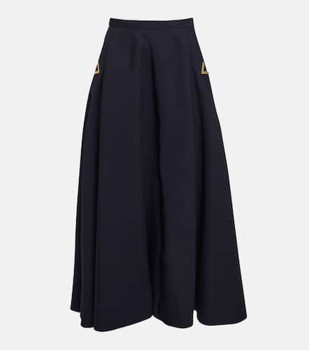 Falda midi de Crepe Couture - Valentino - Modalova
