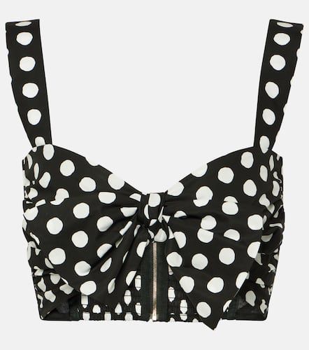 Bralette Capri aus Baumwolle - Dolce&Gabbana - Modalova