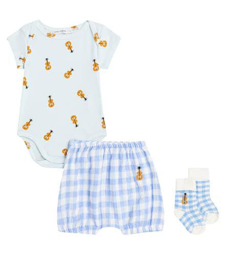 Baby - Body, shorts e calze in misto cotone - Bobo Choses - Modalova