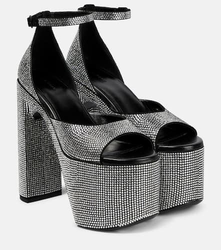 Camden embellished leather platform sandals - Balenciaga - Modalova