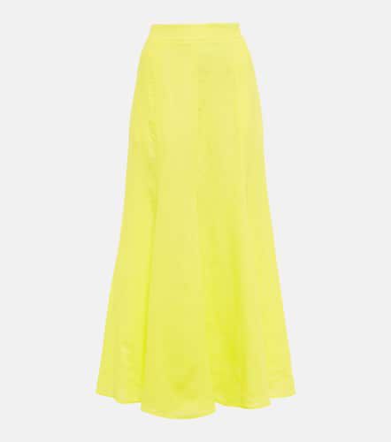 Tate linen midi skirt - Gabriela Hearst - Modalova