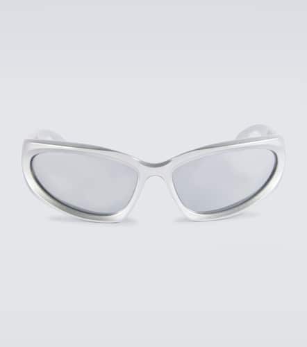 Balenciaga Ovale Sonnenbrille Swift - Balenciaga - Modalova