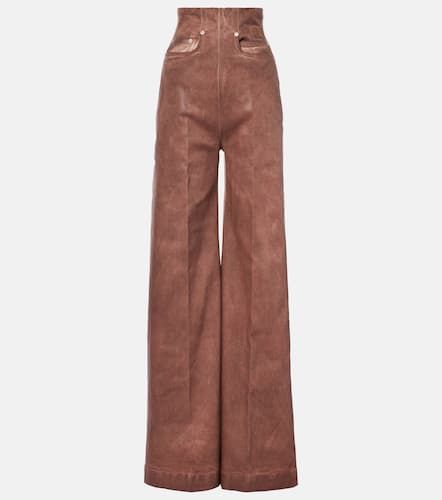 Jeans anchos Dirt Cooper de tiro alto - Rick Owens - Modalova