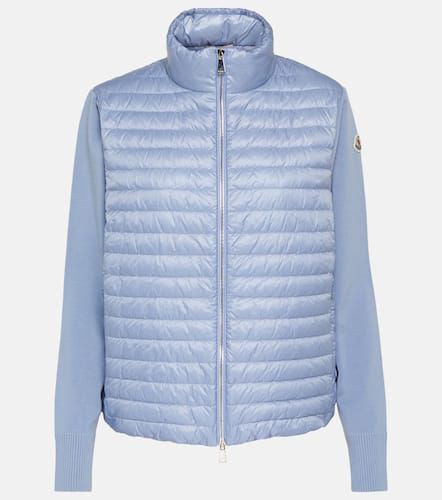 Moncler Daunenjacke aus Strick - Moncler - Modalova